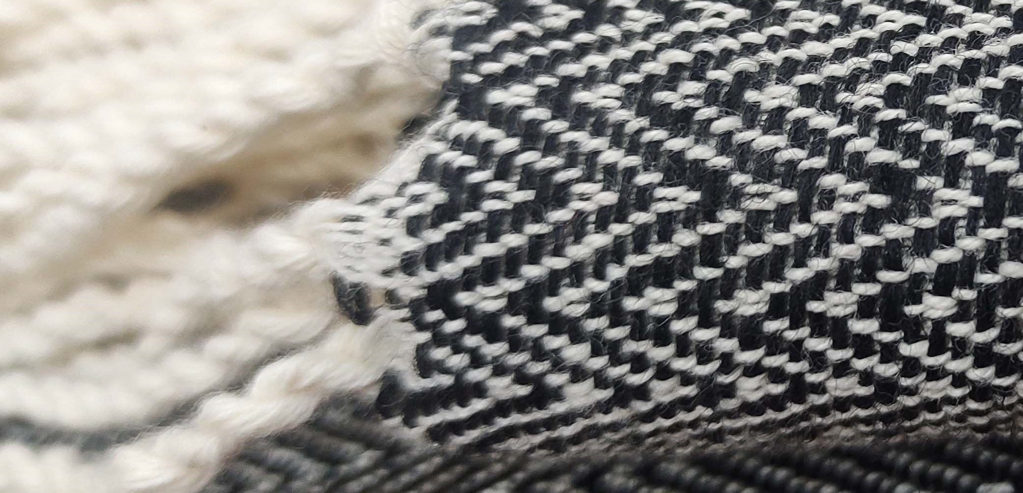 جزئیات بافت شال مبل با کیفیت بالا